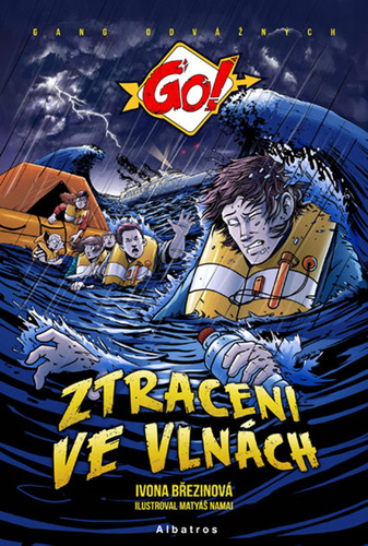 Kniha Ztraceni ve vlnách - Ivona Březinová