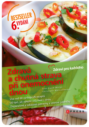 Kniha Zdravá a chutná strava při onemocnění dnou, 6. aktualizované vydání - Christiane Weissenberger