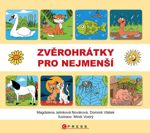 Kniha Zvěrohrátky pro nejmenší - Magdalena Jelínková Nováková