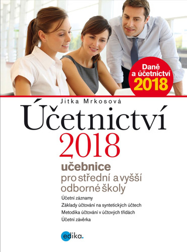 Kniha Účetnictví 2018 - Jitka Mrkosová