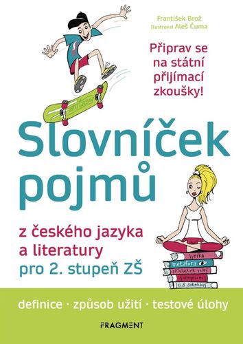 Kniha Slovníček pojmů z českého jazyka a literatury pro 2. stupeň ZŠ - František Brož
