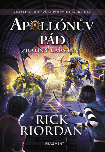 Kniha Apollónův pád: Zrádný labyrint - Rick Riordan
