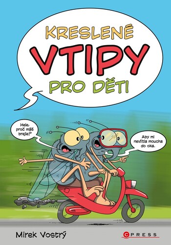 Kniha Kreslené vtipy pro děti - Mirek Vostrý