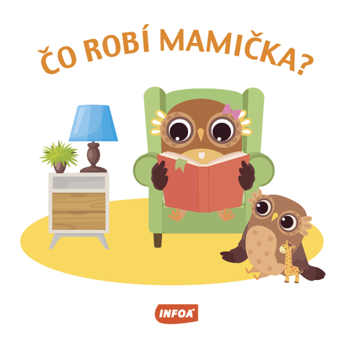 Kniha Čo robí mamička?