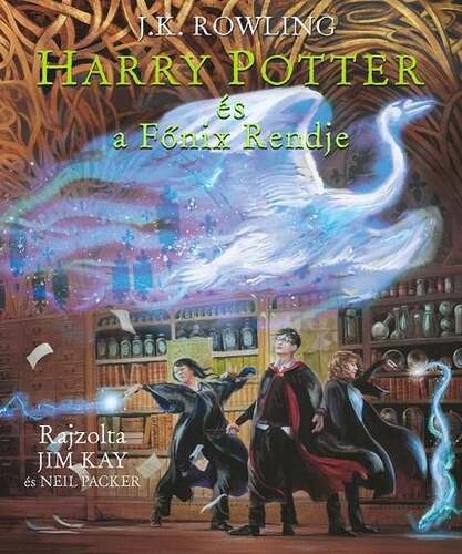Kniha Harry Potter és a Főnix Rendje - Illusztrált kiadás - Joanne K. Rowling,Tóth Tamás Boldizsár