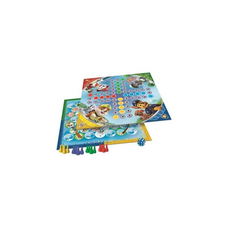Hra Labková patrola 2v1:  Ludo/Psie preteky