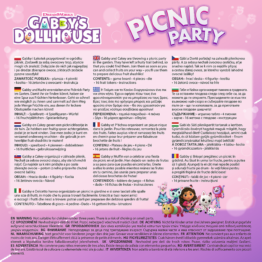 Hra Picnic Patry: Gabbyin domček pre bábiky
