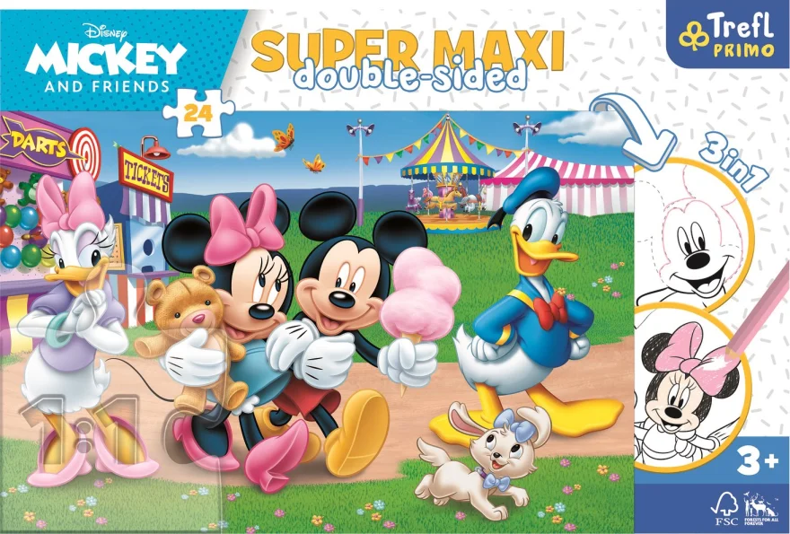 Puzzle Mickey Mouse  24 Super Maxi Trefl