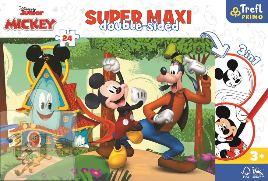 Puzzle Mickey Mouse  24 Super Maxi Trefl