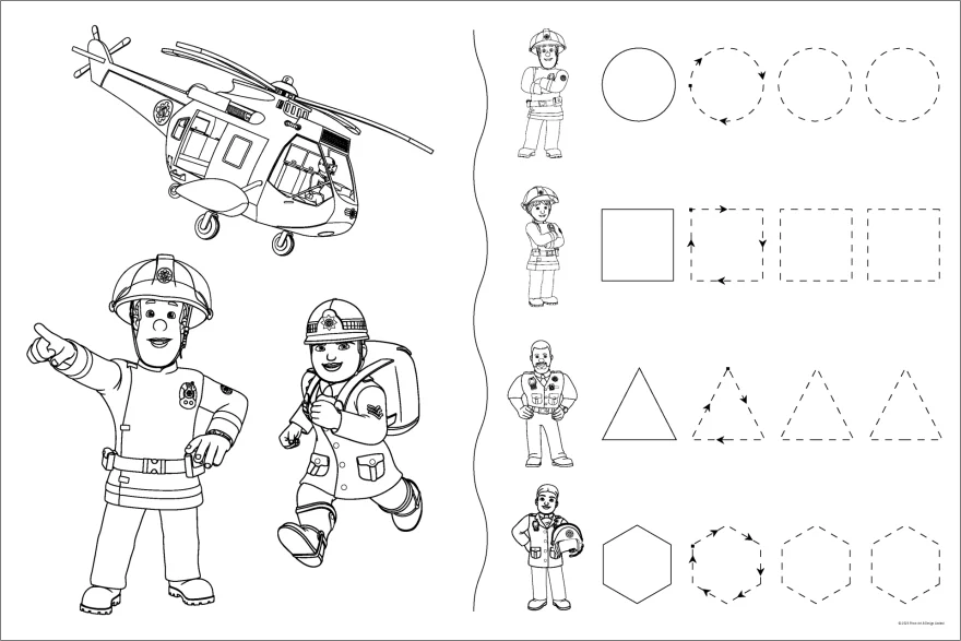 Puzzle Požiarnik Sam 24 Super Maxi Trefl