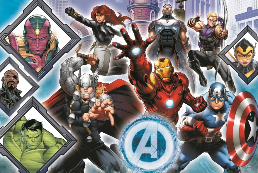 Puzzle Avengeri 104 Super Shape XL Trefl