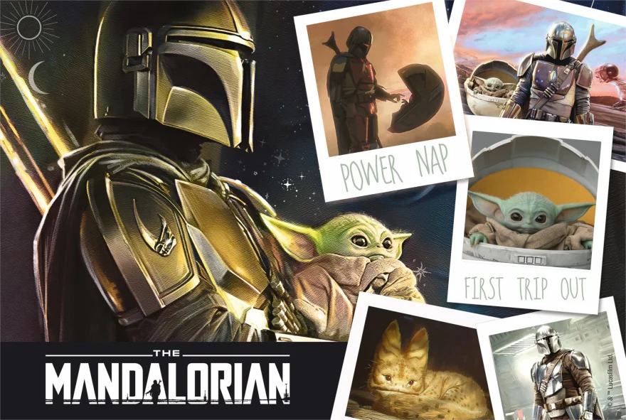 Puzzle Star Wars - Mandalorian 160 XL Super Shape Trefl
