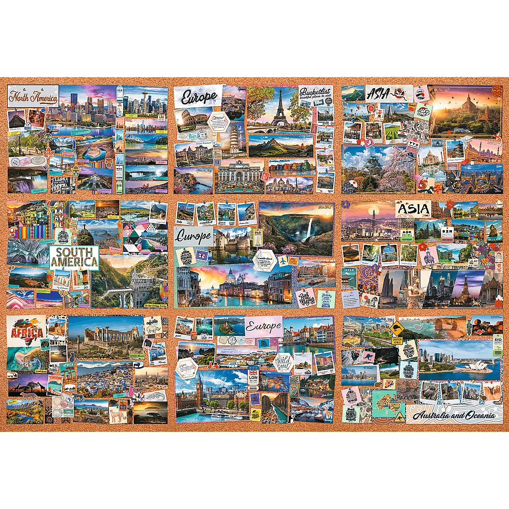 Puzzle Cesta tisícich míľ 13500 Trefl Prime