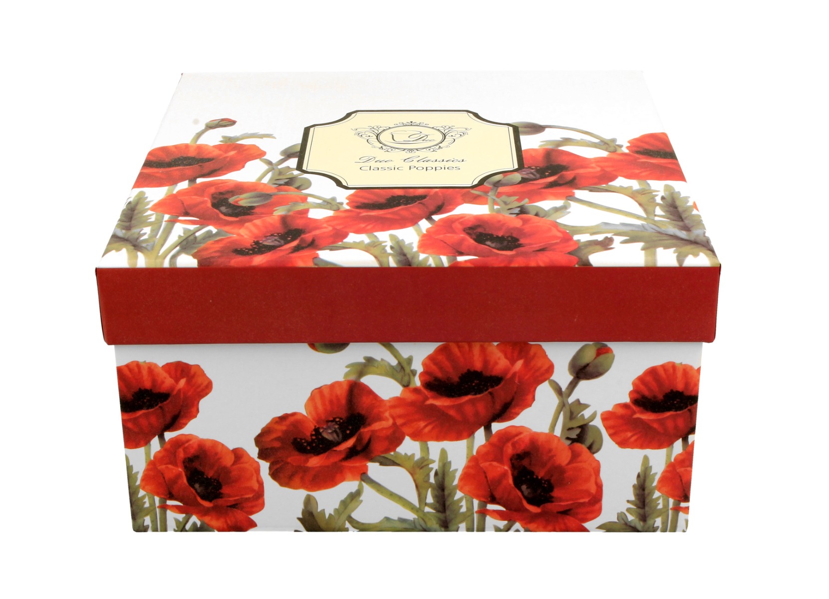Jumbo porcelánová šálka s podšálkou Classic Poppies 470 ml