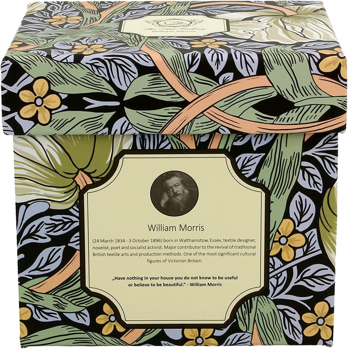 Klasický porcelánový hrnček William Morris - Pimpernel 380 ml