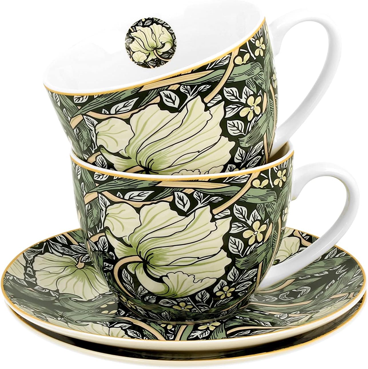 Sada dvoch šálok s podšálkou William Morris - Pimpernel 280 ml