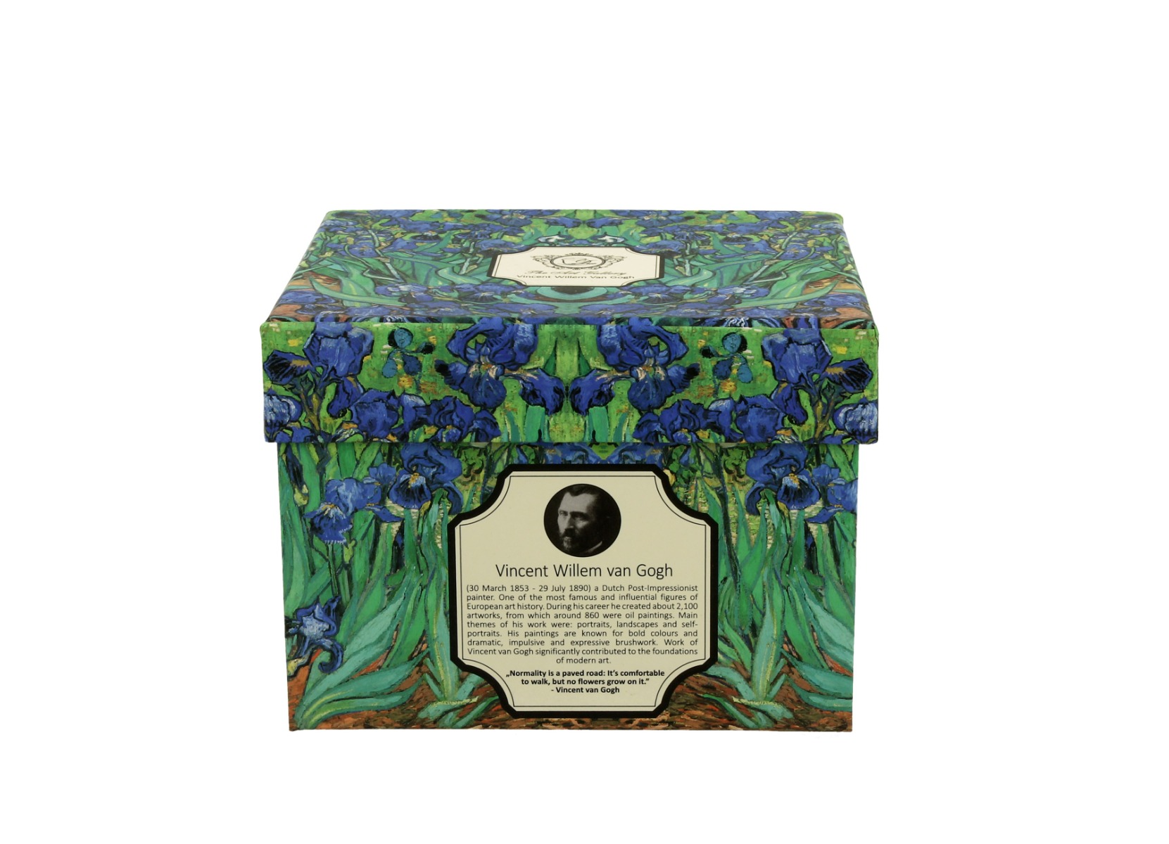 Porcelánový sudový hrnček Vincent Van Gogh - Irises 430 ml