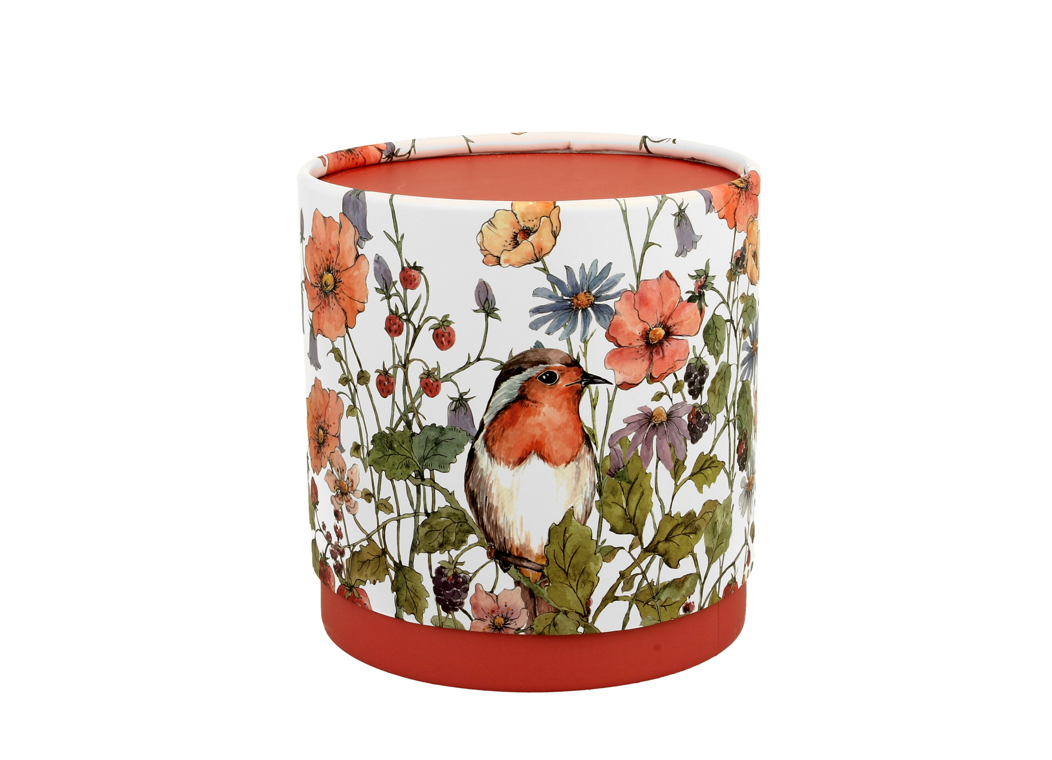 Porcelánový hrnček so sitkom a krytom Wild Bird - Divý vták 380 ml