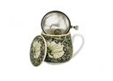 Porcelánový sudový hrnček so sitkom a krytom William Morris - Pimpernel 430 ml