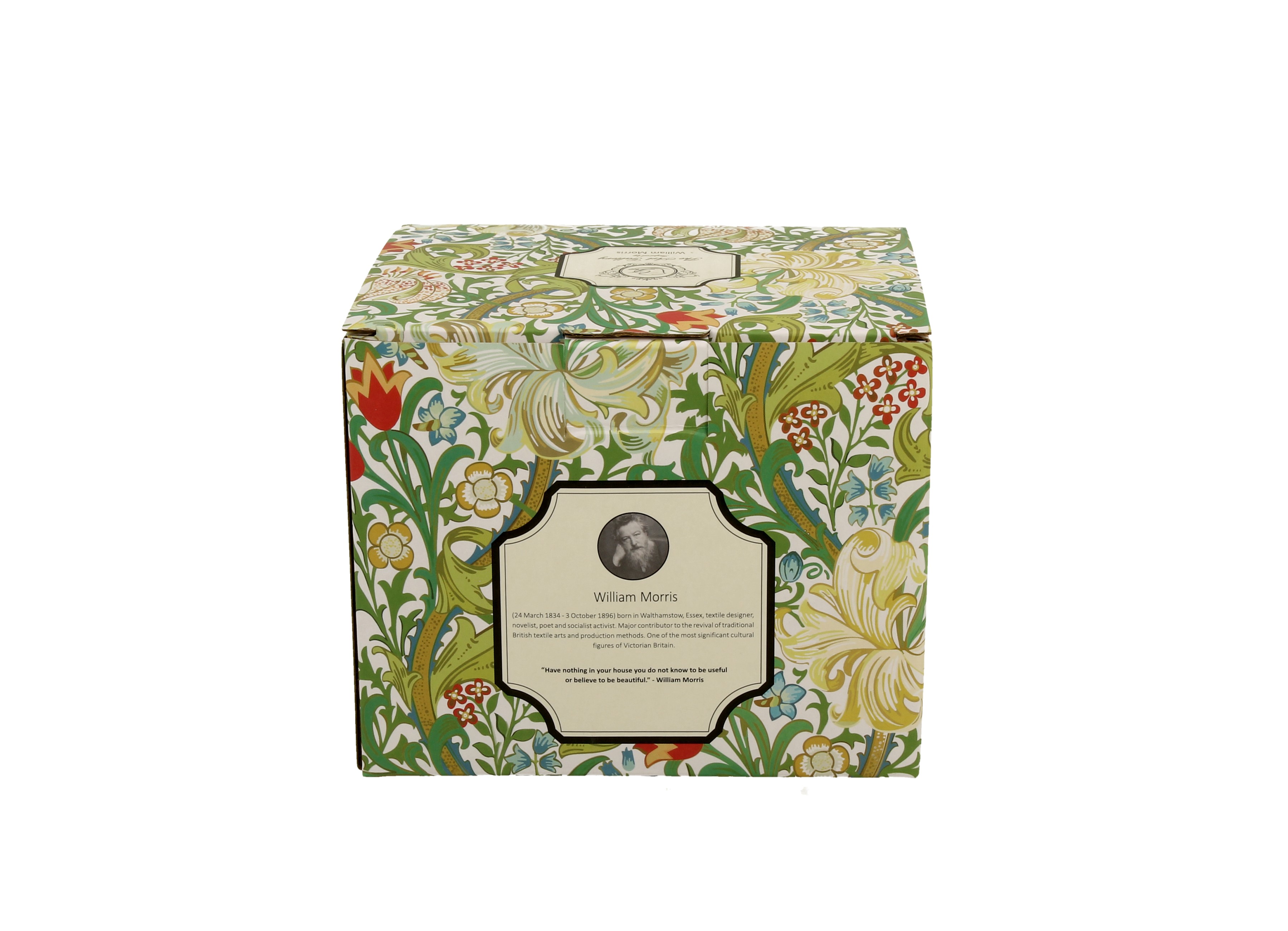 Porcelánový sudový hrnček William Morris - Golden Lilly 430 ml