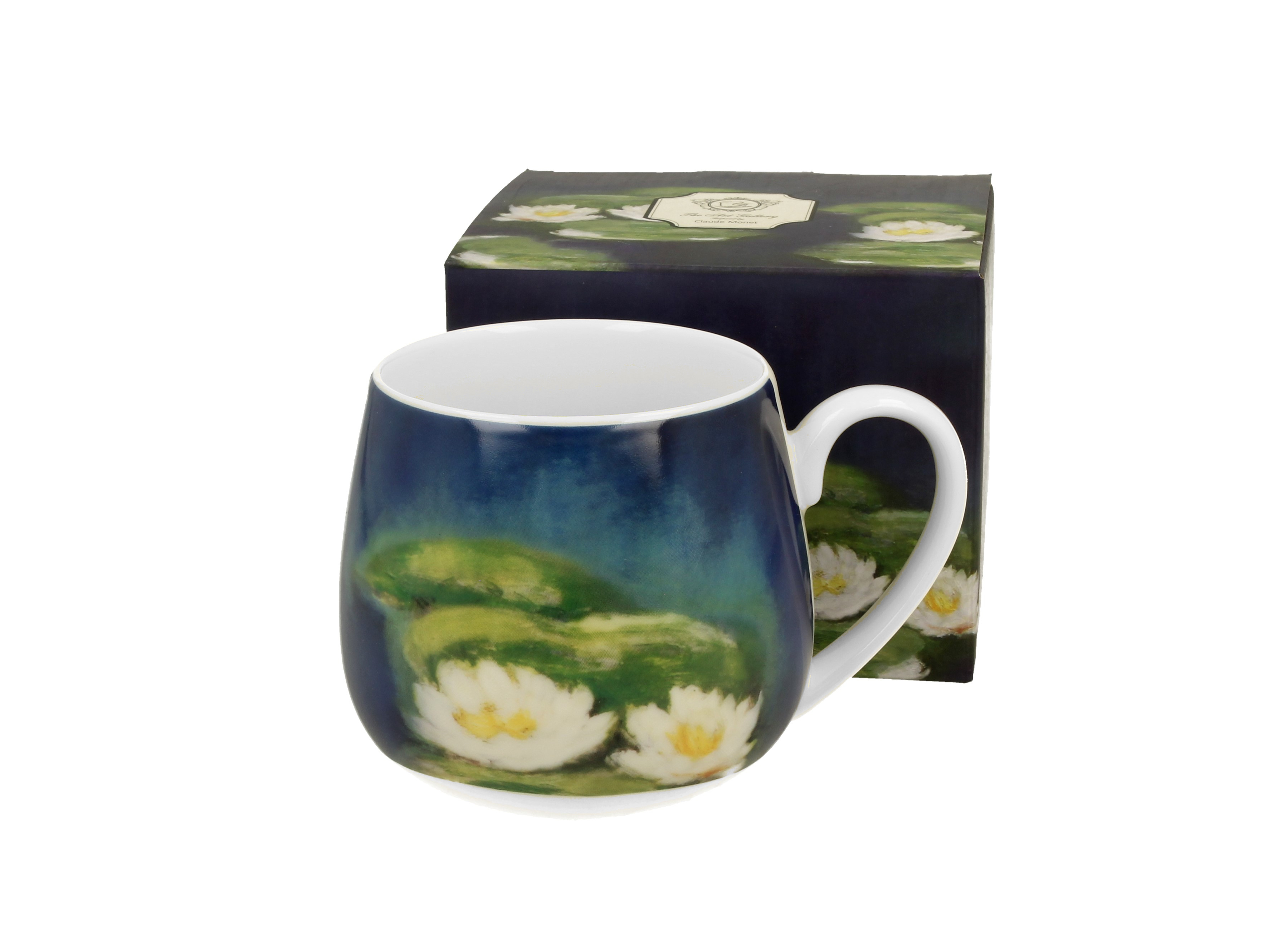 Porcelánový sudový hrnček Claude Monet - Nenufars 430 ml