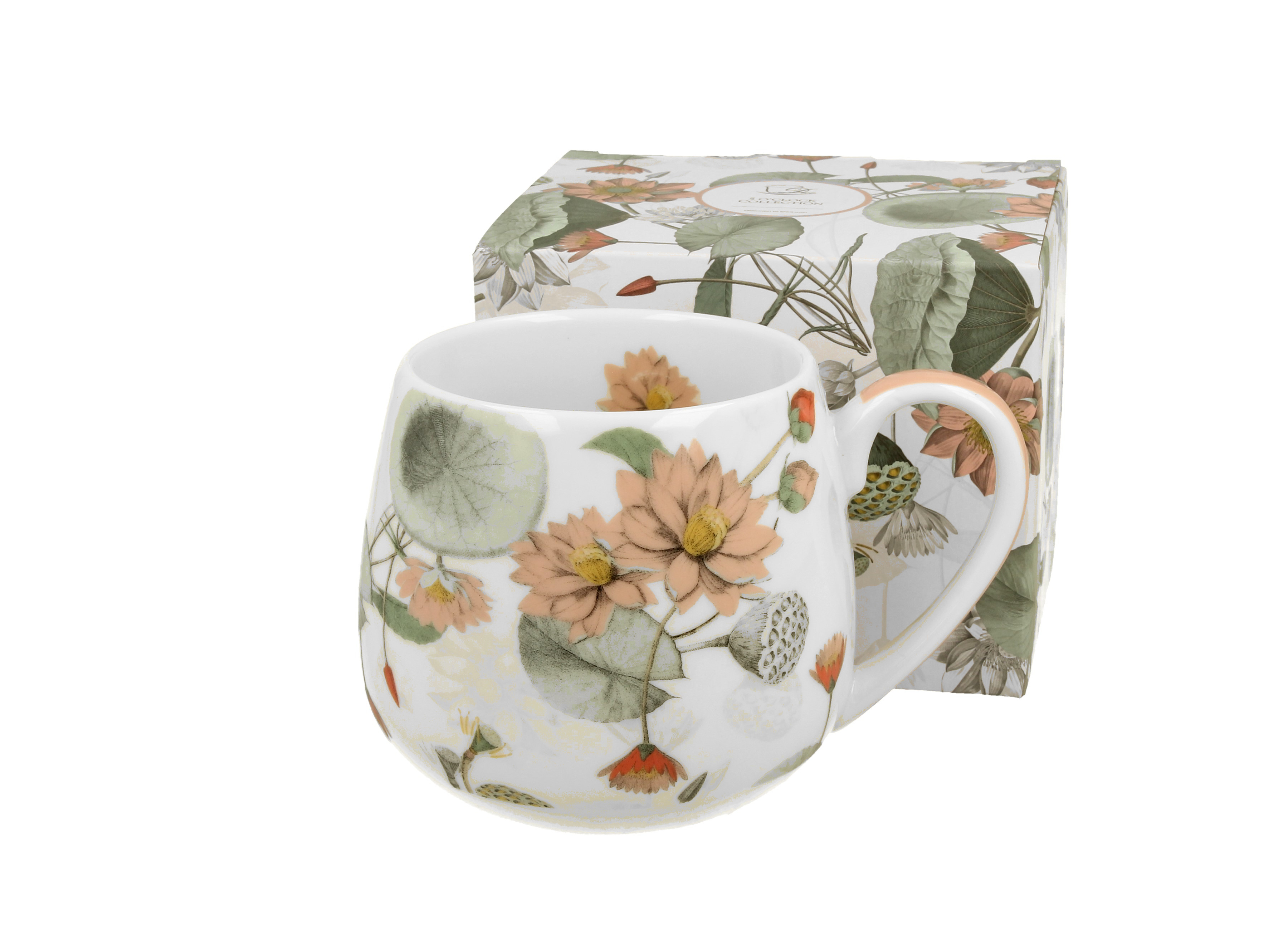 Porcelánový sudový hrnček Yvonne 430 ml