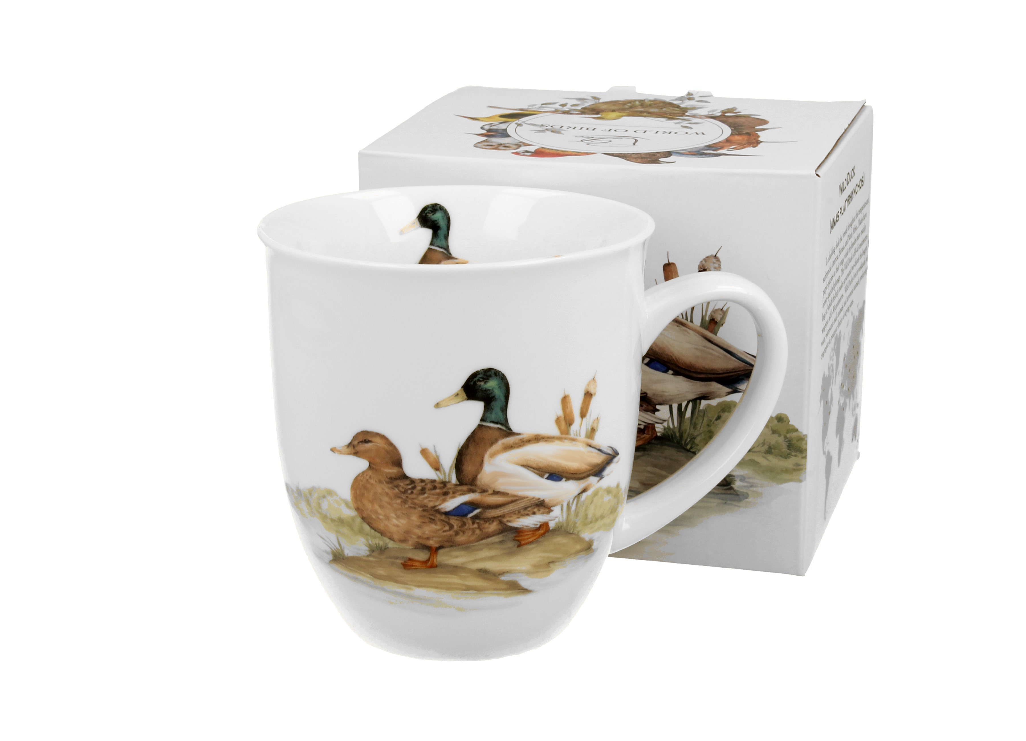 Porcelánový hrnček Kačica divá 400 ml
