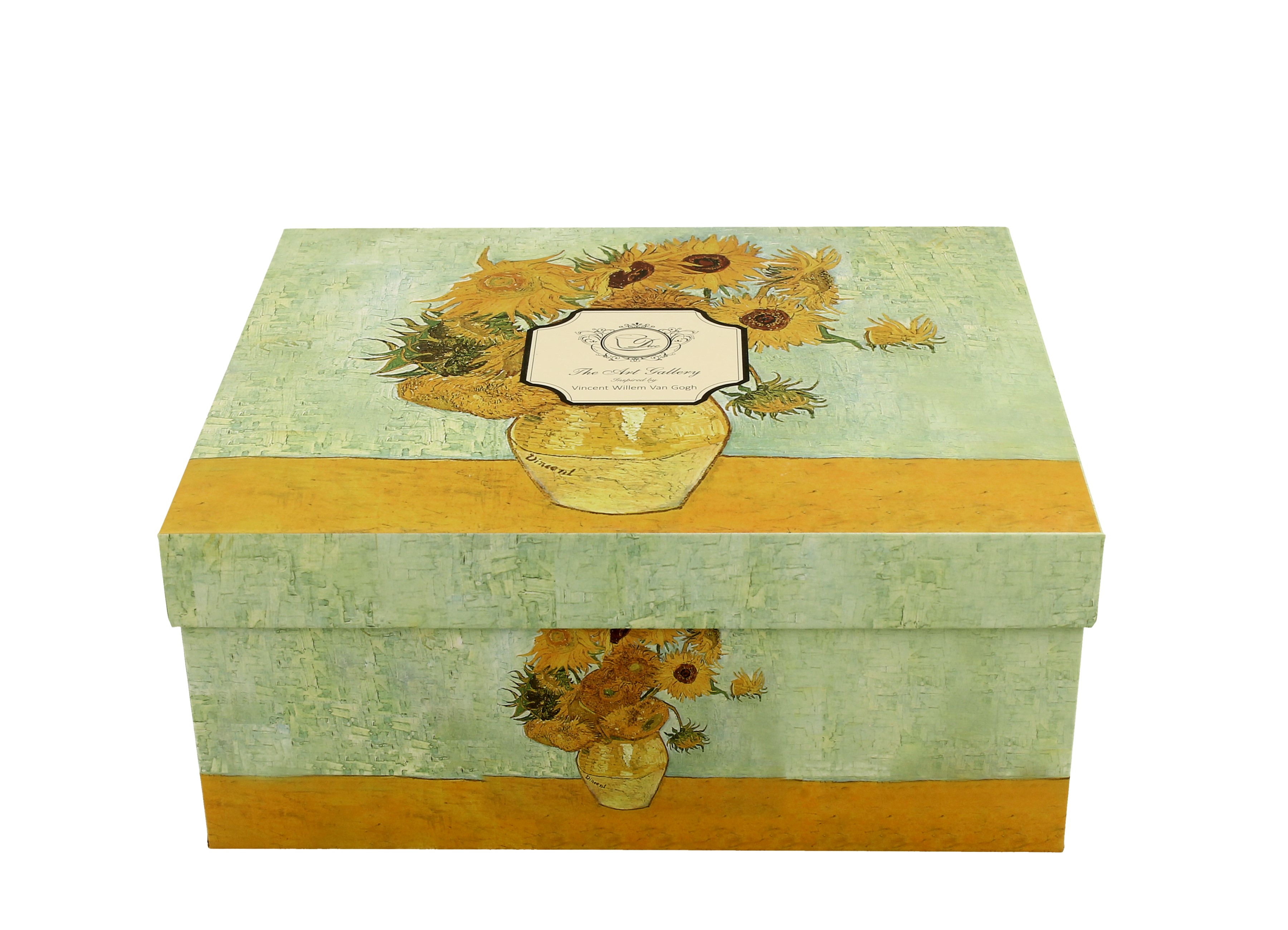 Sada dvoch luxusných šálok s podšálkou V. van Gogh - Sunflowers 270 ml