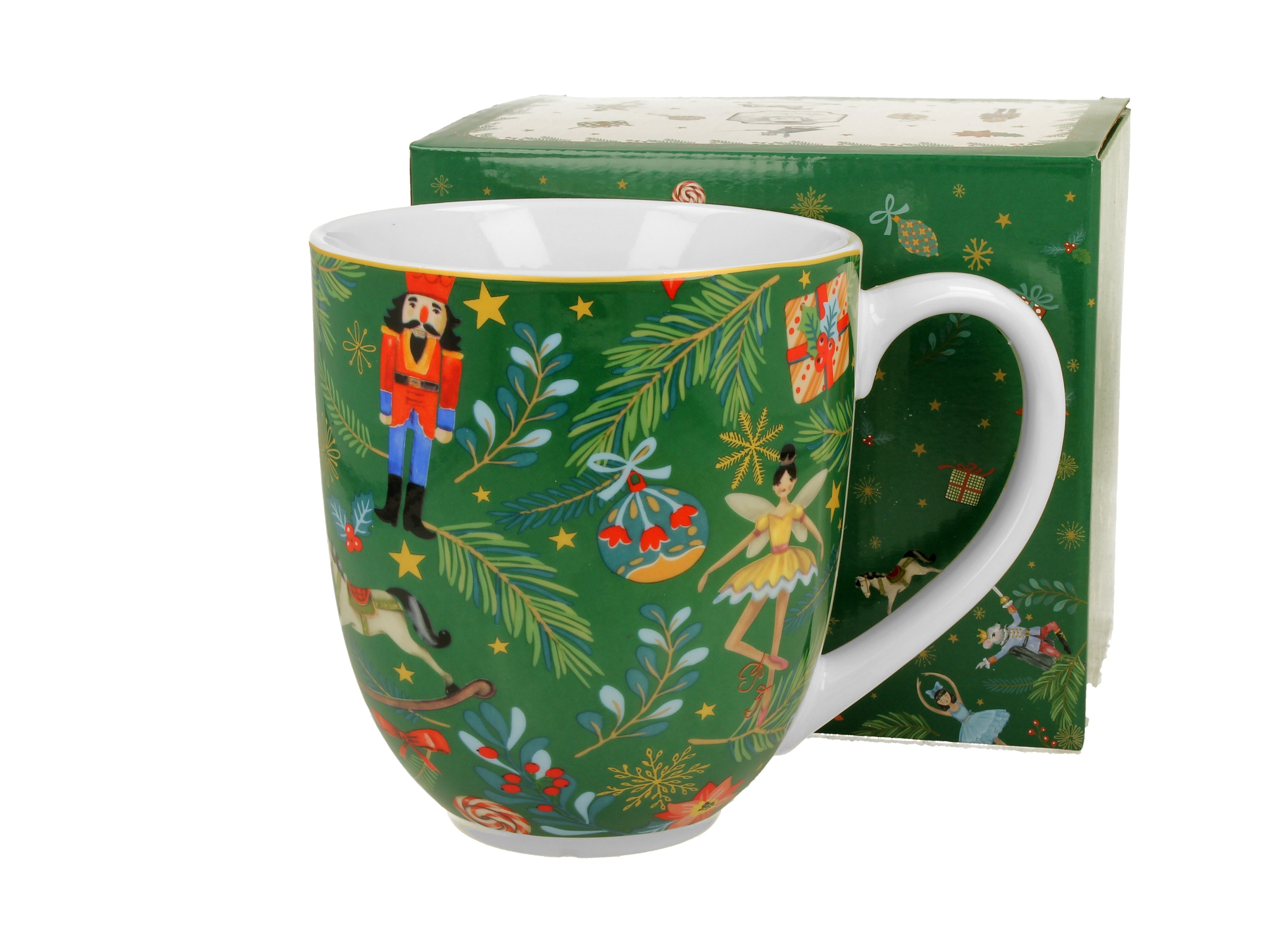Porcelánový hrnček XXL Vianočná atmosféra 1000 ml
