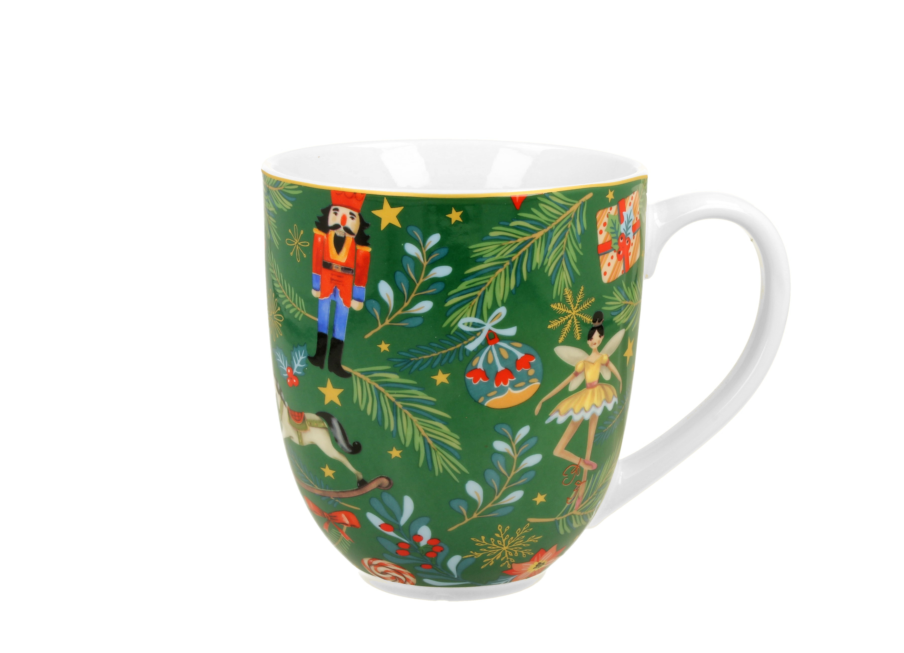 Porcelánový hrnček XXL Vianočná atmosféra 1000 ml