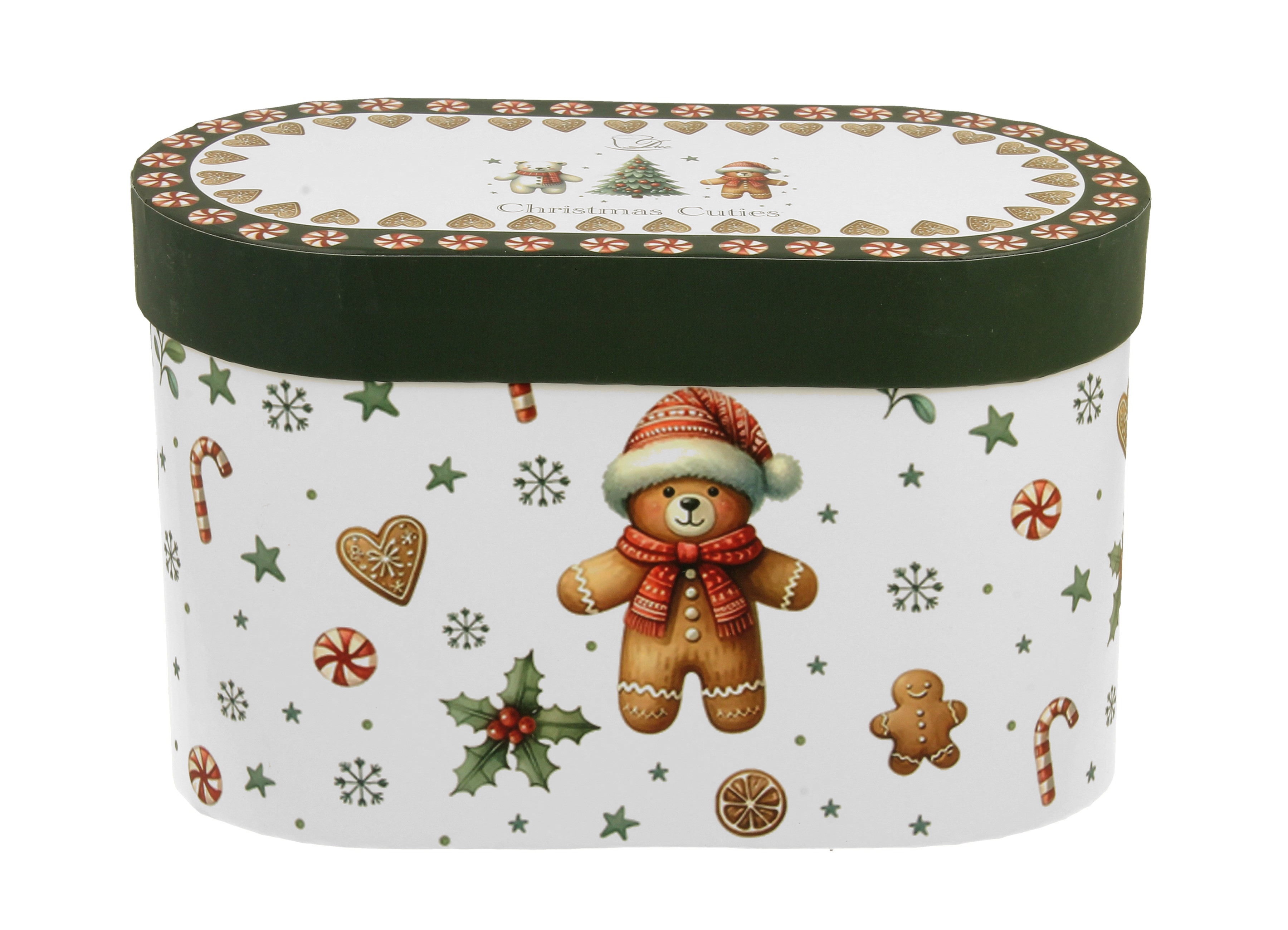 Sada dvoch klasických porcelánových hrnčekov Vianoční maznáčikovia 360 ml