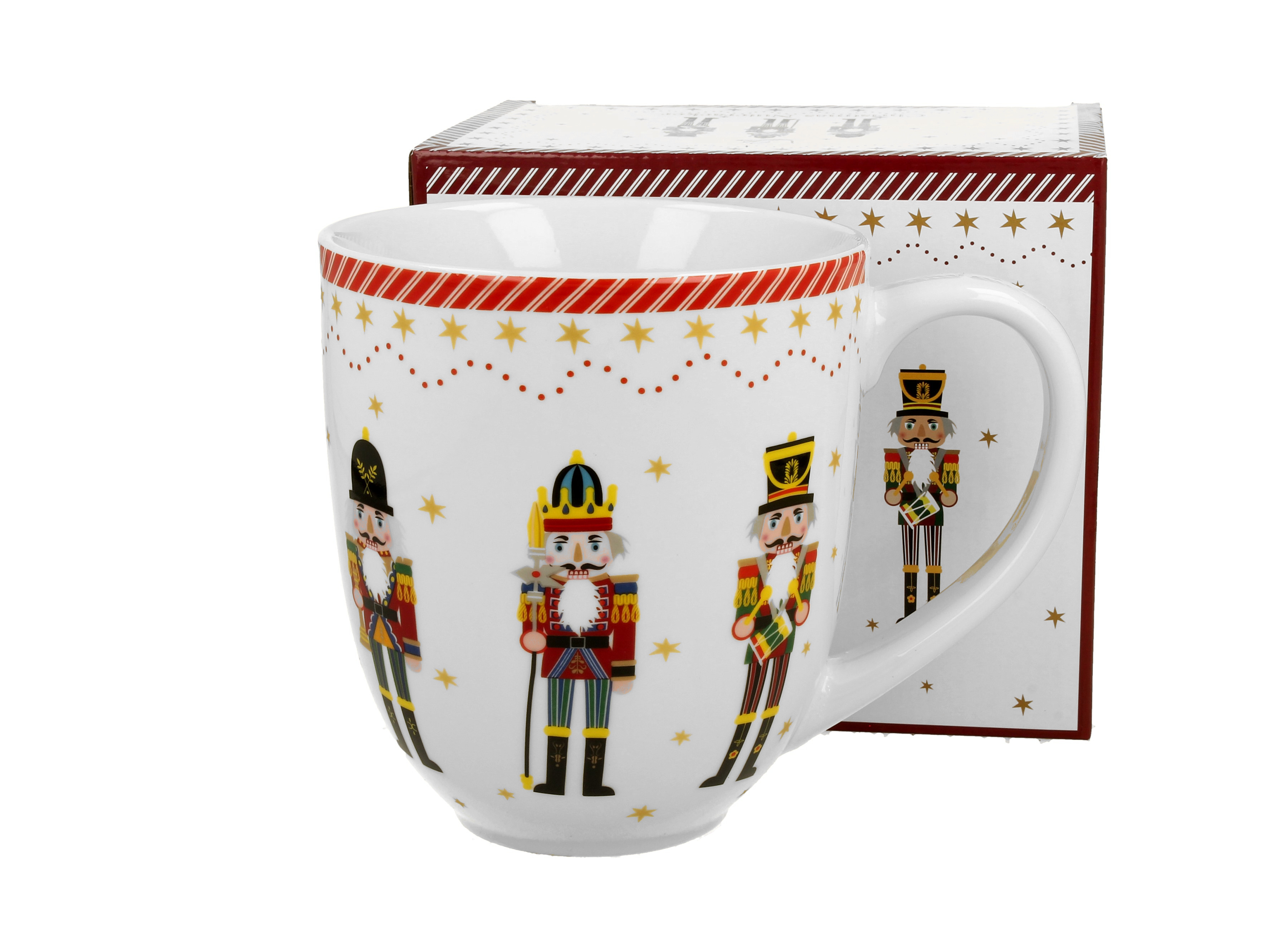 Porcelánový hrnček XXL Vianočný luskáčik 1000 ml