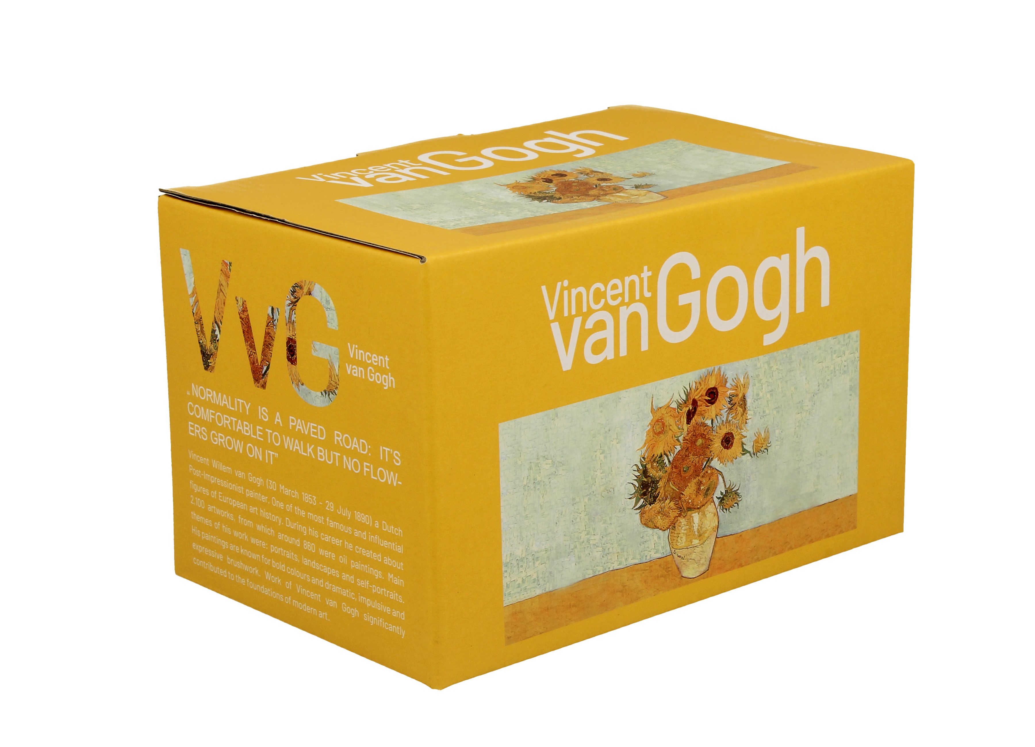 Sada dvoch klasických porcelánových hrnčekov Vincent Van Gogh - Sunflowers 360 ml