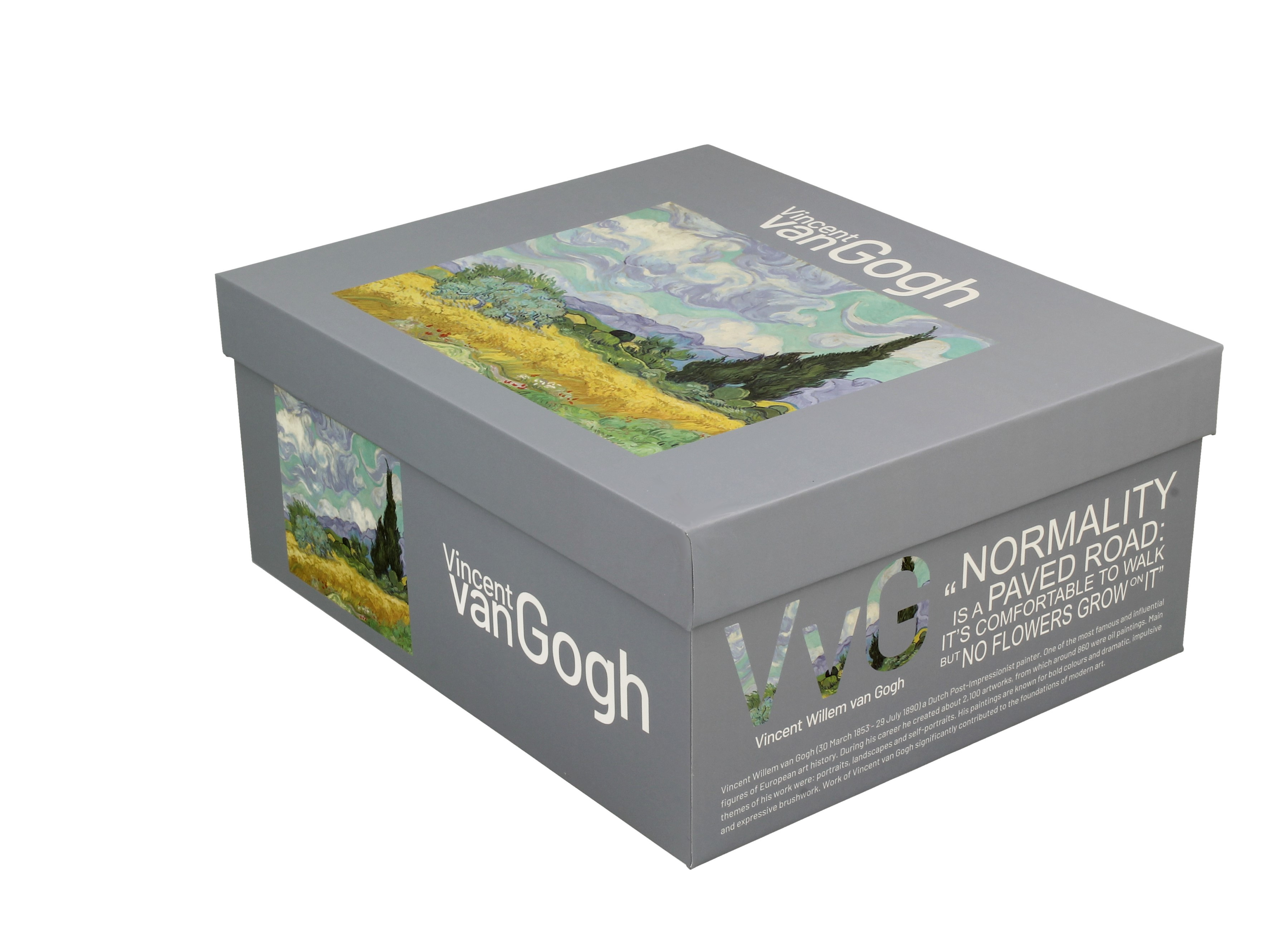 Sada dvoch šálok s podšálkou Vincent Van Gogh - Wheat Field 270 ml
