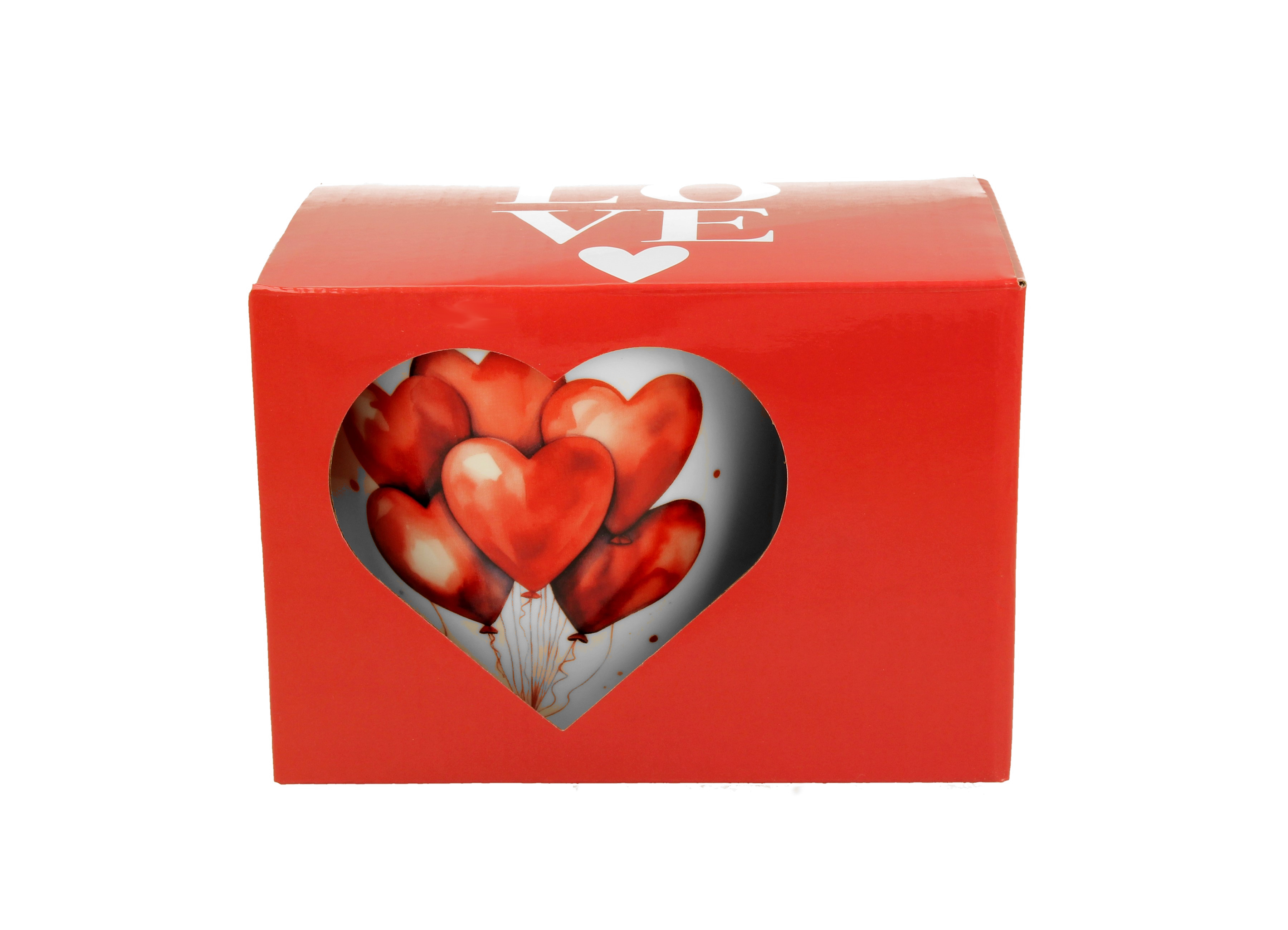 Porcelánový hrnček Balóny 460 ml