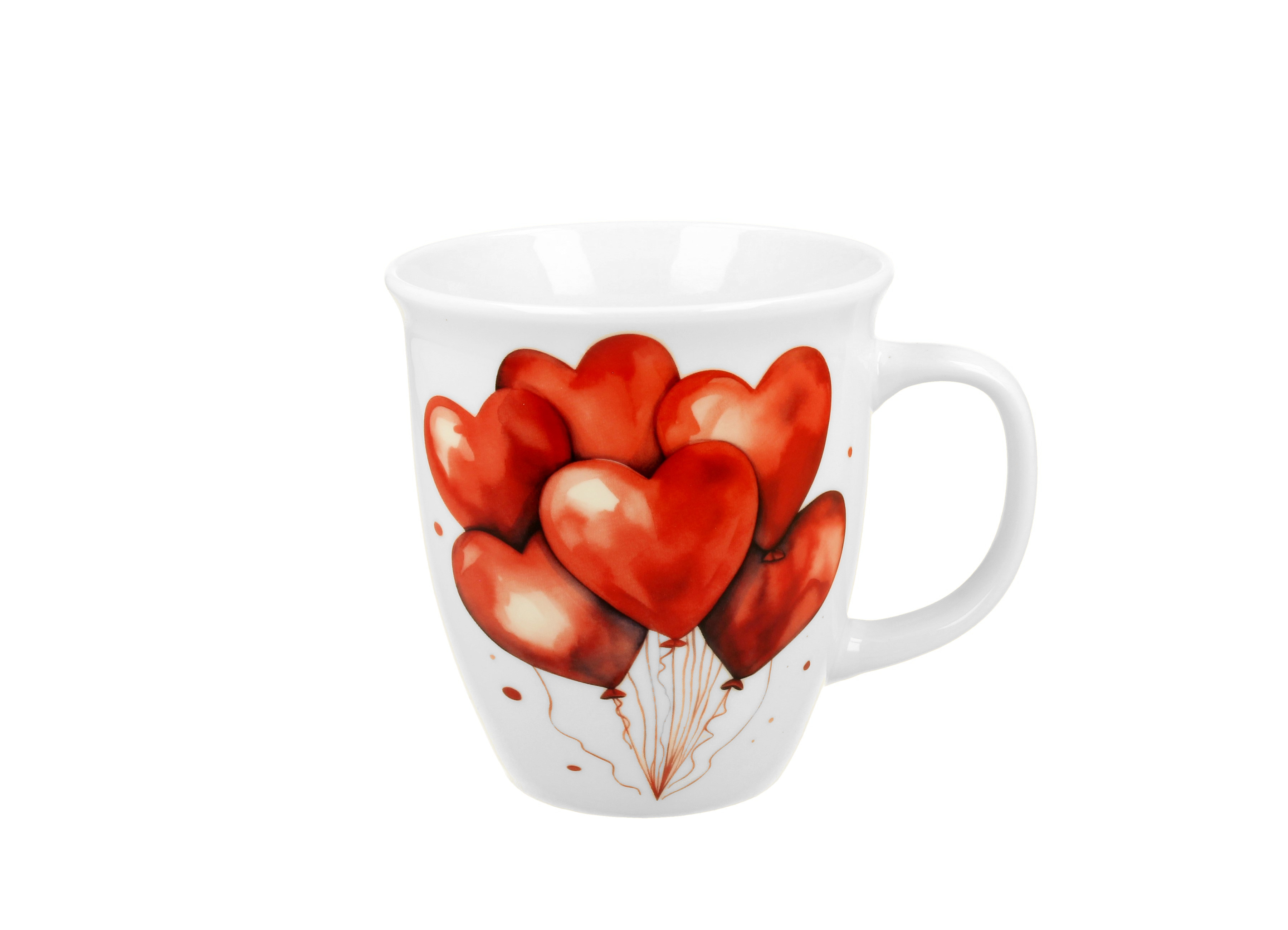 Porcelánový hrnček Balóny 650 ml