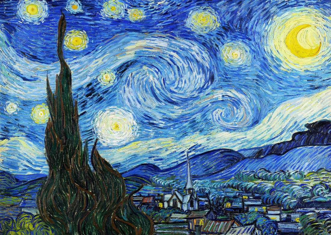 Puzzle Vincent Van Gogh: Starry Night 1000 Enjoy