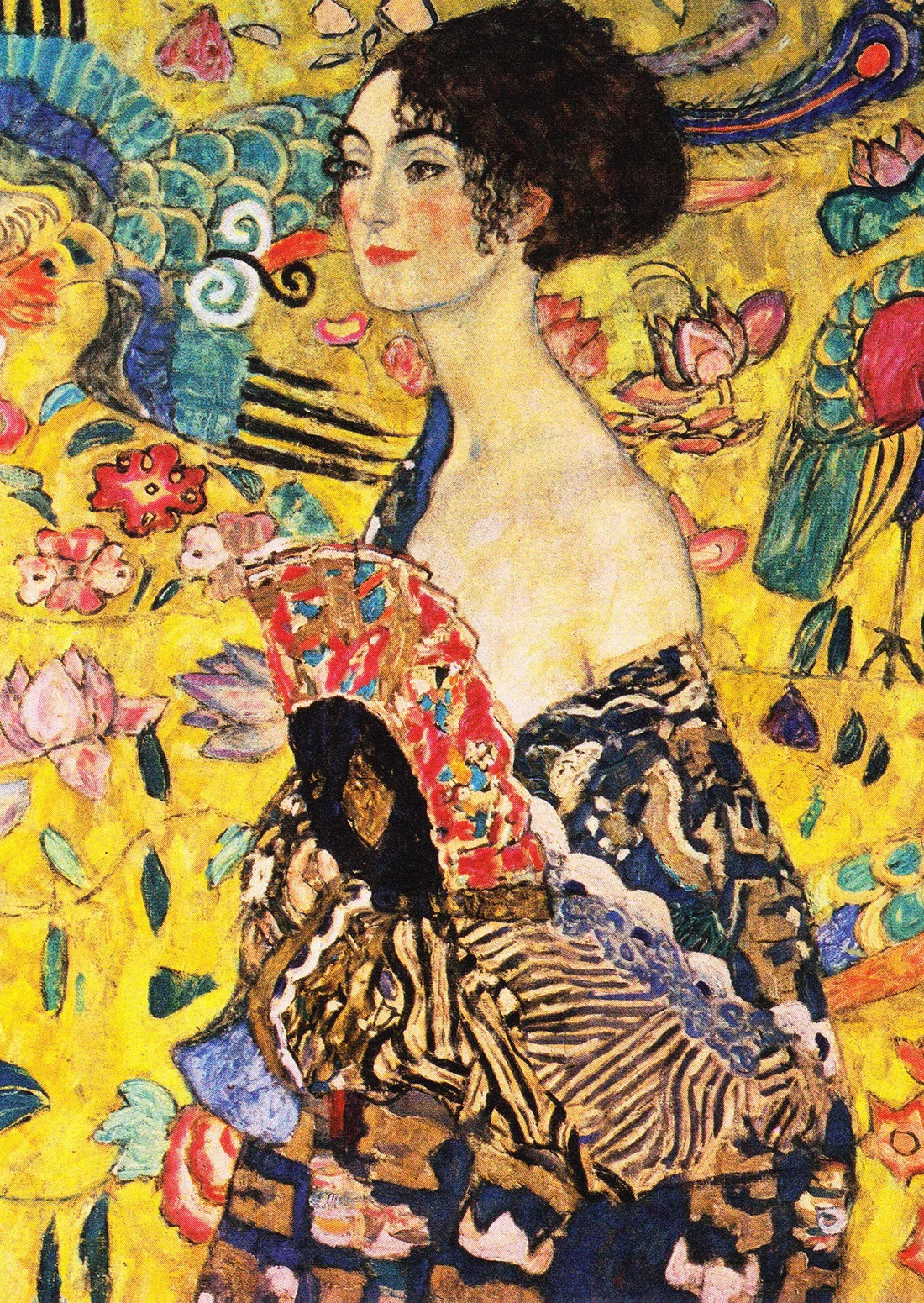 Puzzle Gustav Klimt: Lady with a Fan 1000 Enjoy