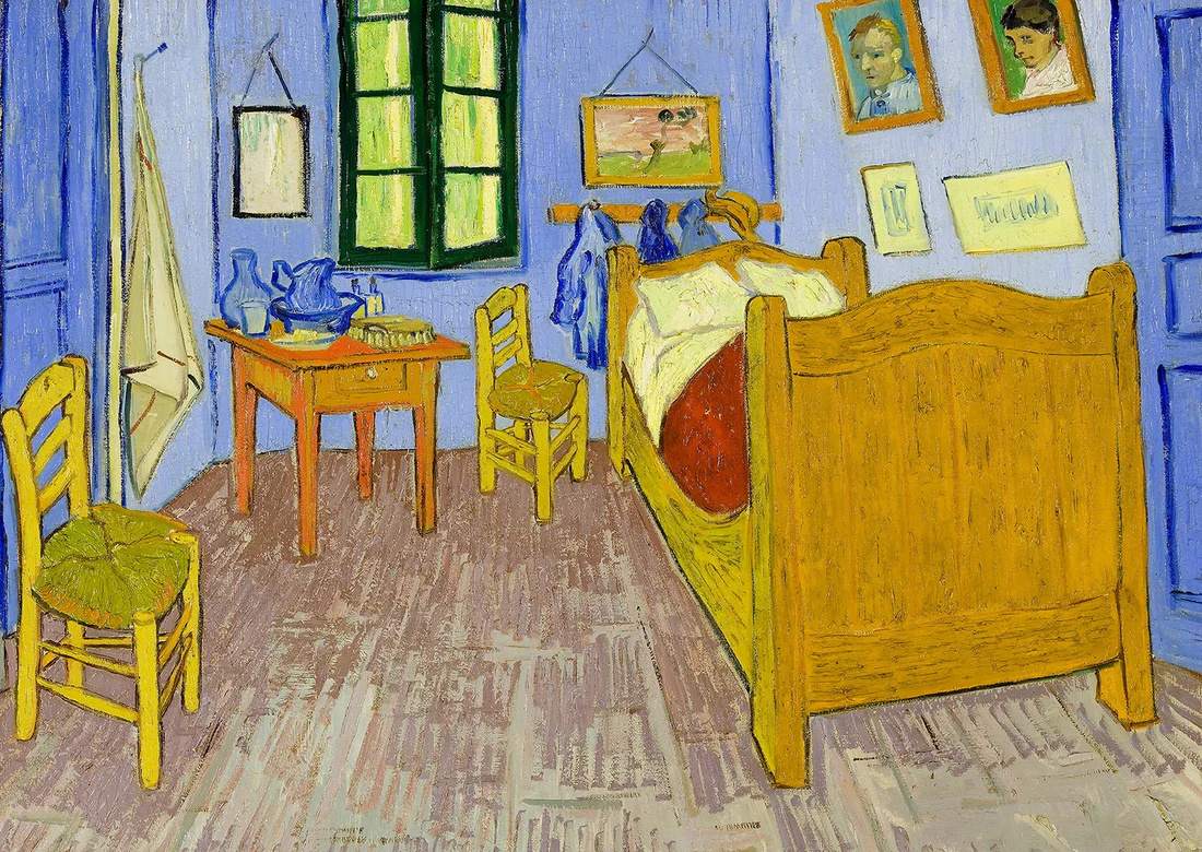 Puzzle Vincent Van Gogh: Bedroom in Arles 1000 Enjoy