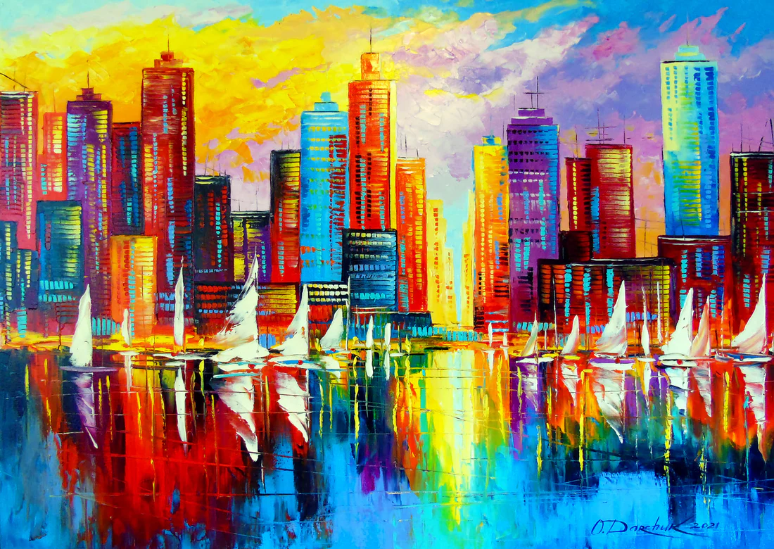 Puzzle Večer v New Yorku 1000 Enjoy