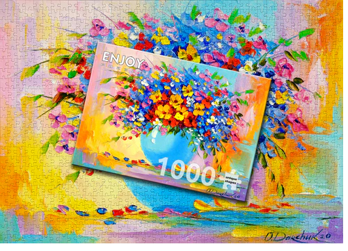 Puzzle Kytica kvetov 1000 Enjoy