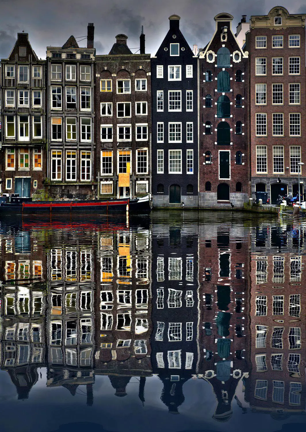 Puzzle Amsterdamské domy 1000 Enjoy