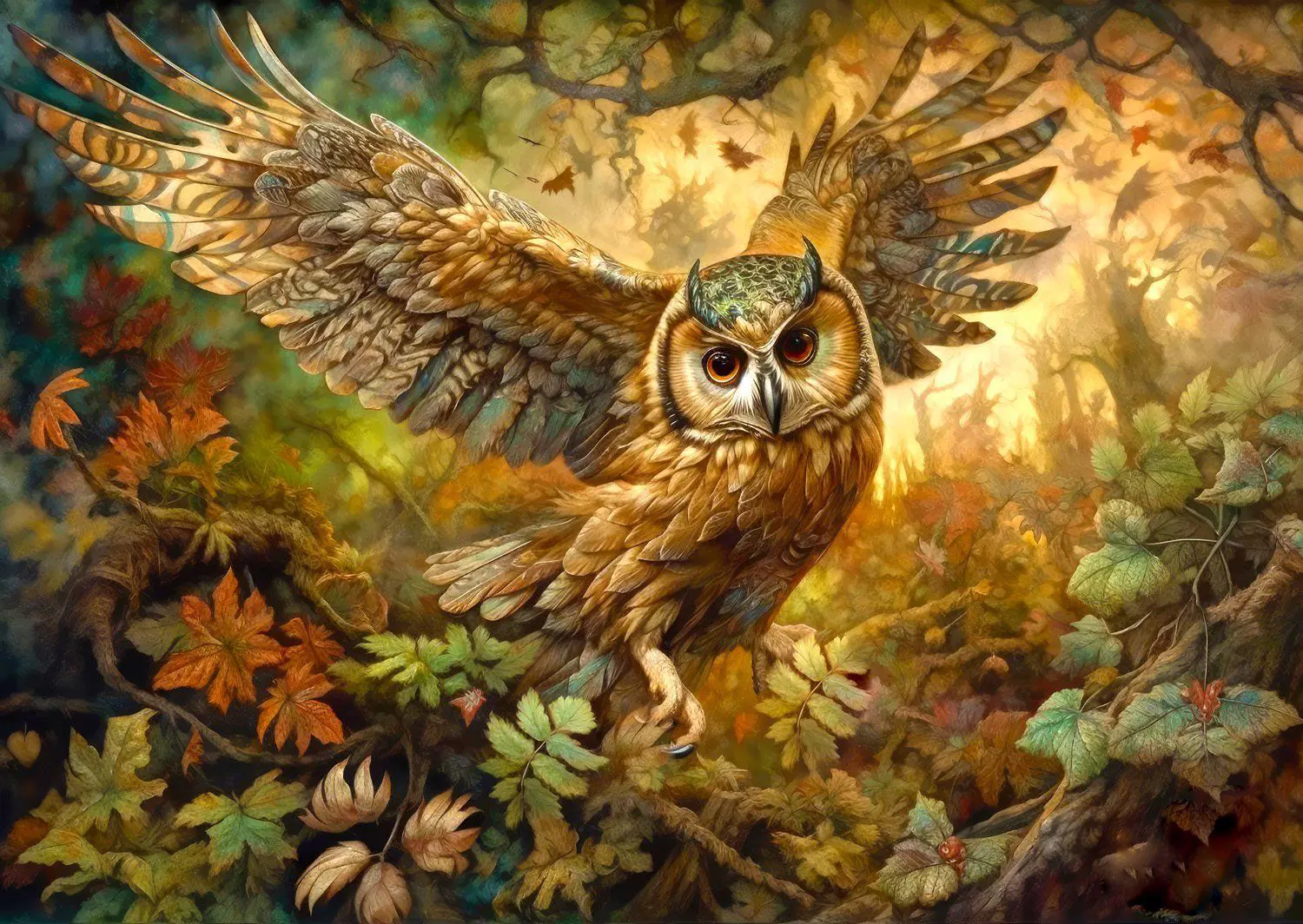 Puzzle Sova 1000 Enjoy