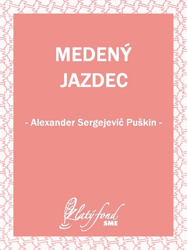 Kniha Medený jazdec - Alexander Sergejevič Puškin