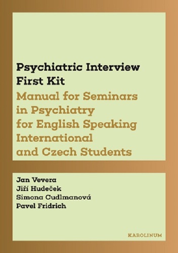 Kniha Psychiatric Interview First Kit - Jan Vevera