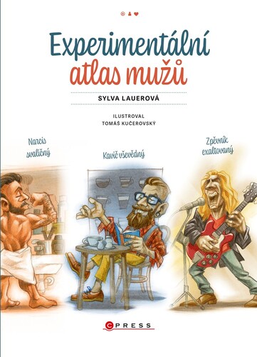 Kniha Experimentální atlas mužů - Sylva Lauerová