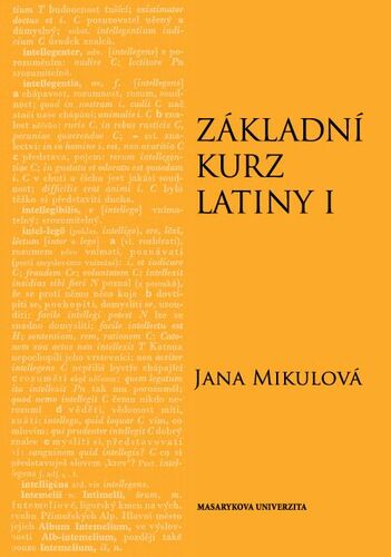 Kniha Základní kurz latiny I - Jana Mikulová