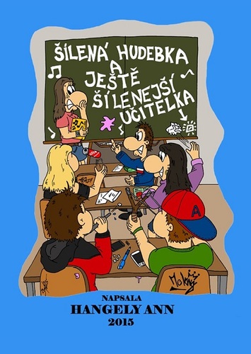 Kniha Šílená hudebka - Ann Hangely