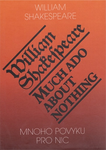 Kniha Mnoho povyku pro nic / Much Ado About Nothing - William Shakespeare