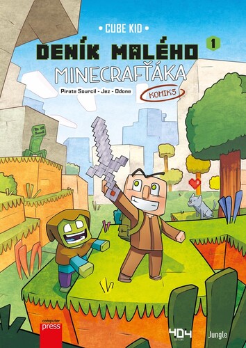 Kniha Deník malého Minecrafťáka: komiks - Cube Kid